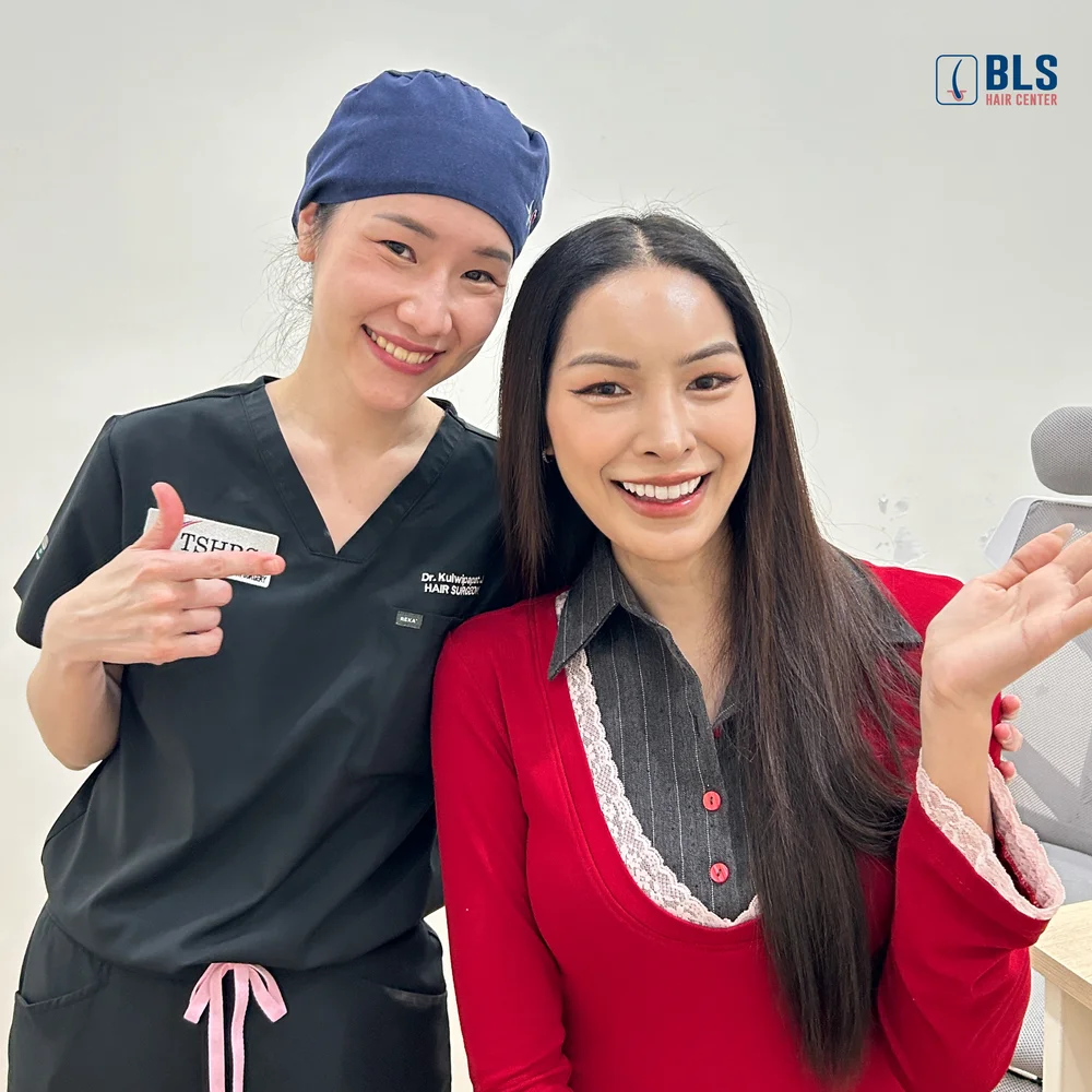 หมอบี แพทย์ปลูกผม อเมริกันบอร์ด (ABHRS)