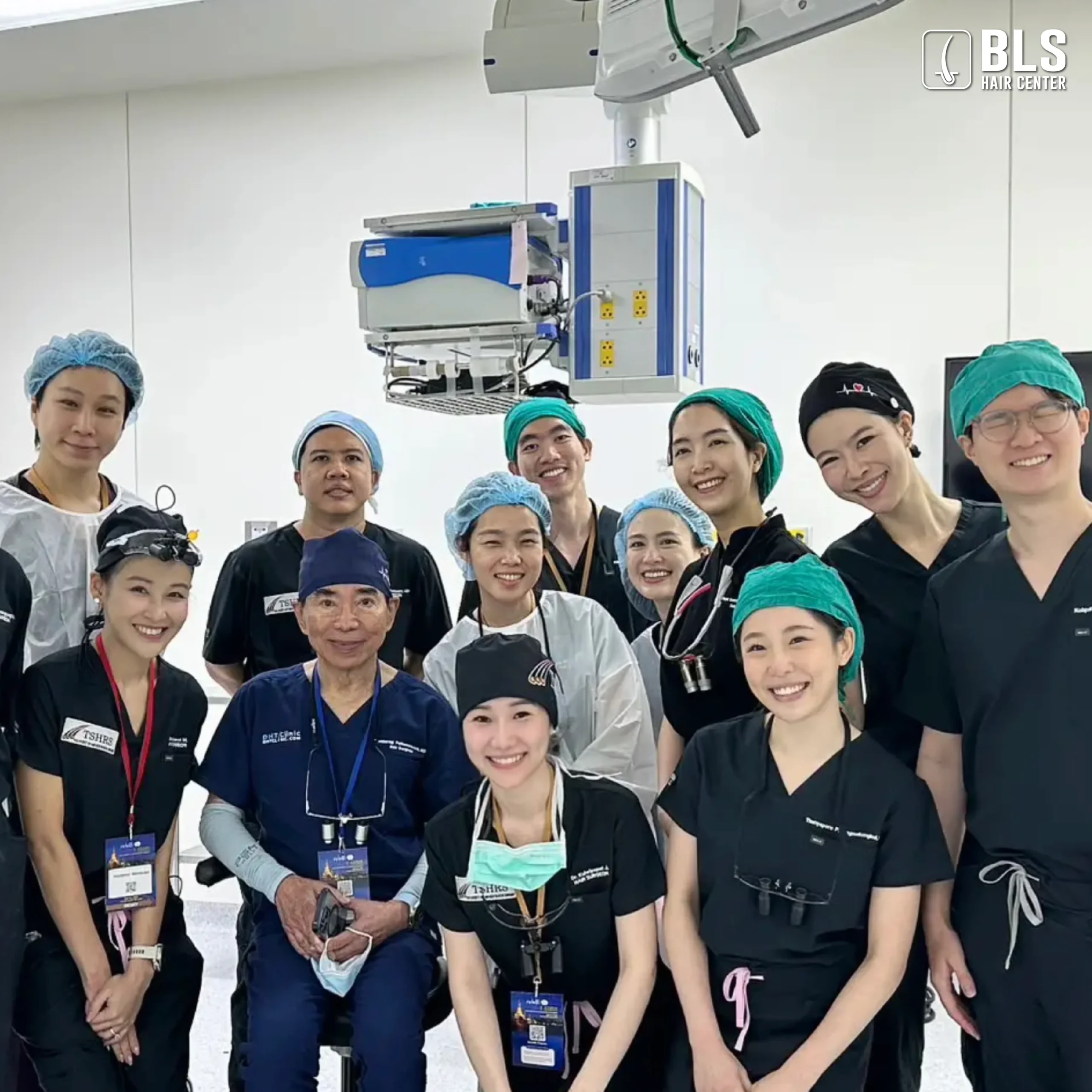 แพทย์ BLS ร่วม Live Surgery โชว์ปลูกผม ในงาน AAHRS 2025