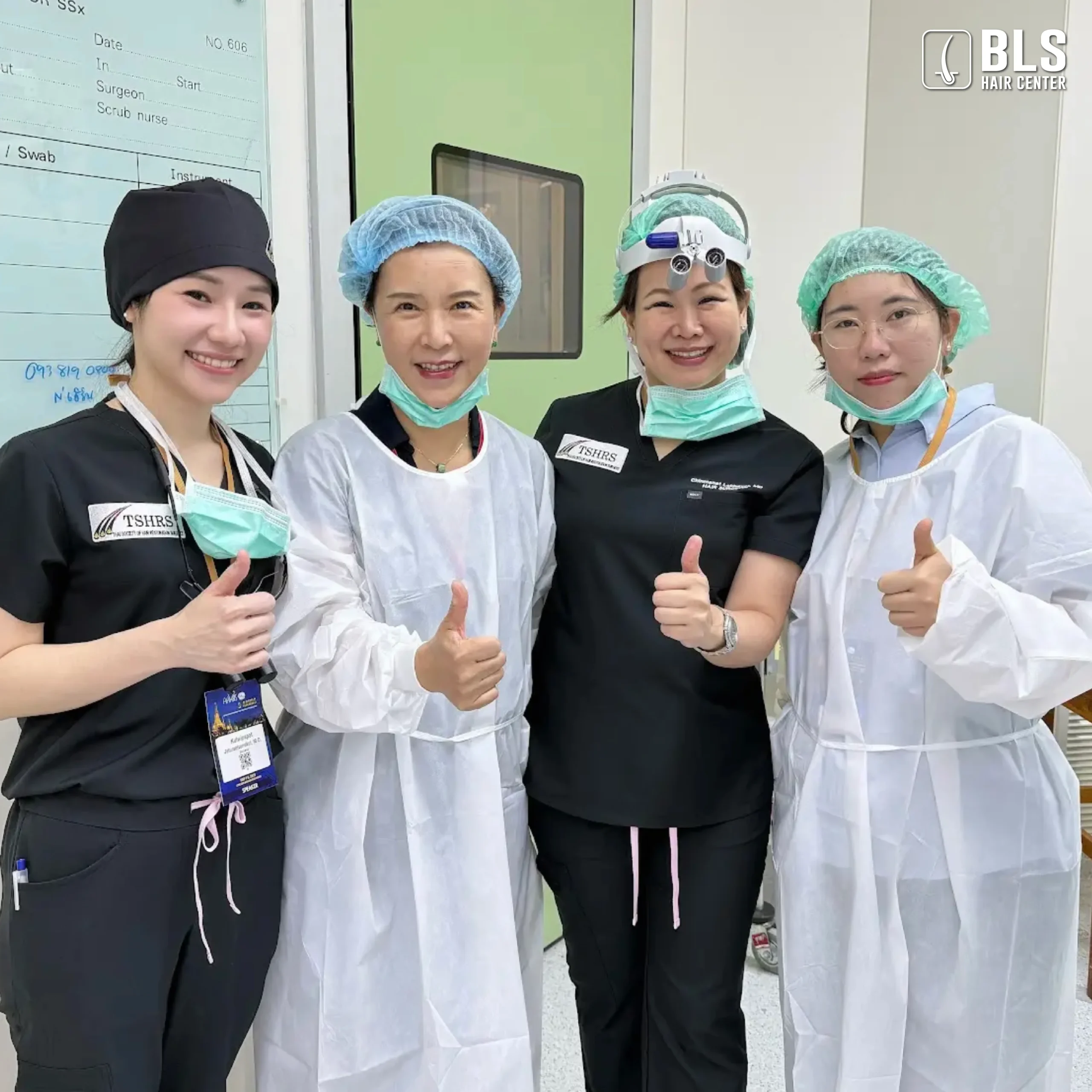 แพทย์ BLS ร่วม Live Surgery โชว์ปลูกผม งาน AAHRS 2025