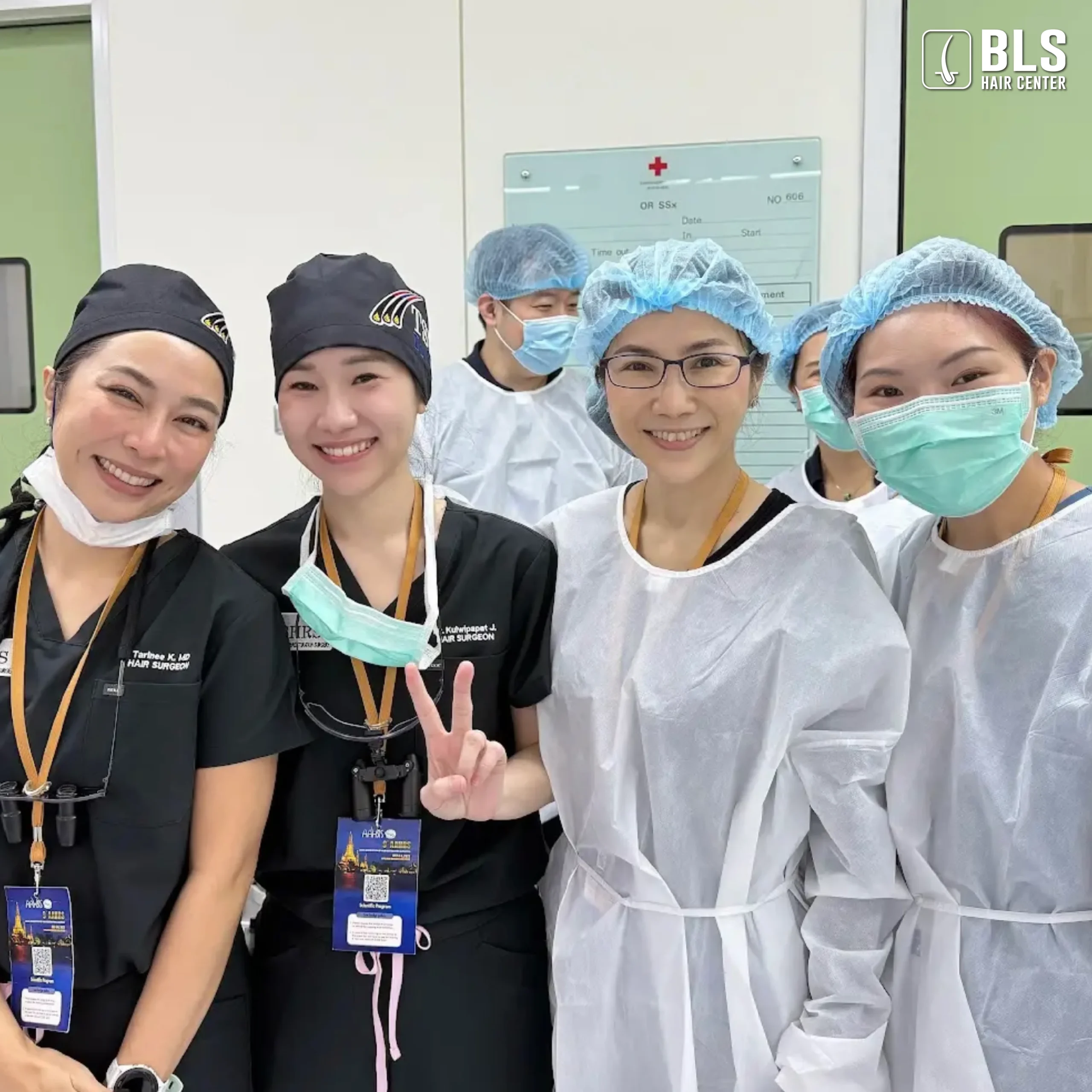 แพทย์ BLS ร่วม Live Surgery โชว์ปลูกผมในงาน AAHRS 2025
