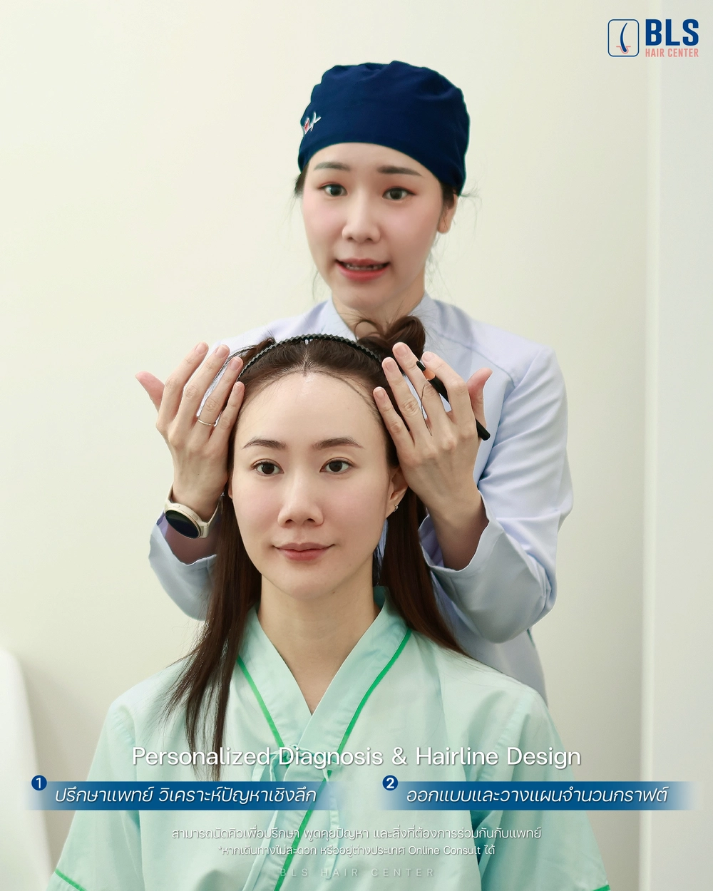 ขั้นตอนการปลูกผม