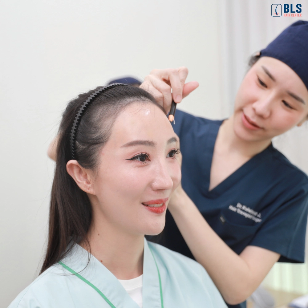 ขั้นตอนการปลูกผมไม่ต้องโกน เทคนิค Non Shaven FUE