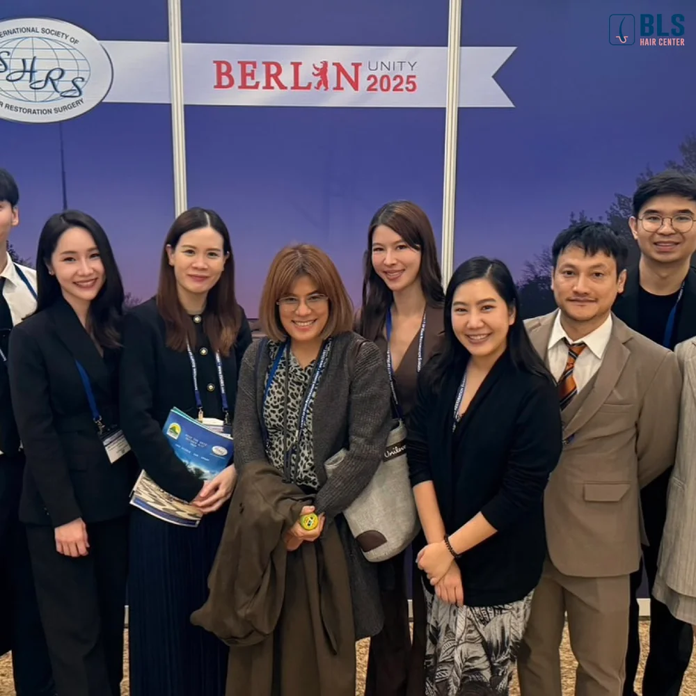 แพทย์ BLS ในงาน ประชุม ISHRS Berlin