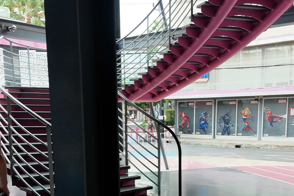 บันได Stadium one