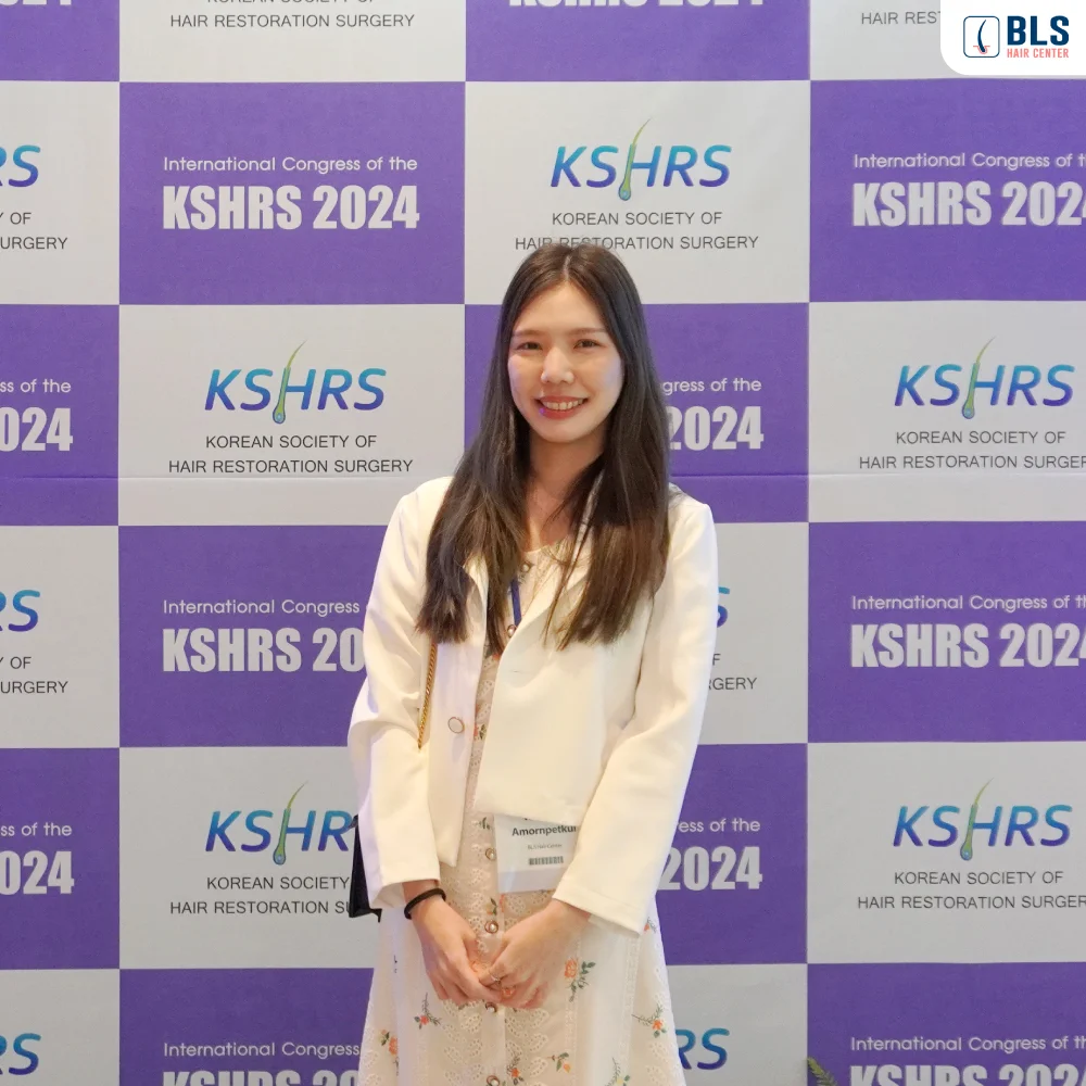 หมอเบส ร่วมงานประชุมวิชาการ สมาคมปลูกผมประเทศเกาหลี KSHRS 2024