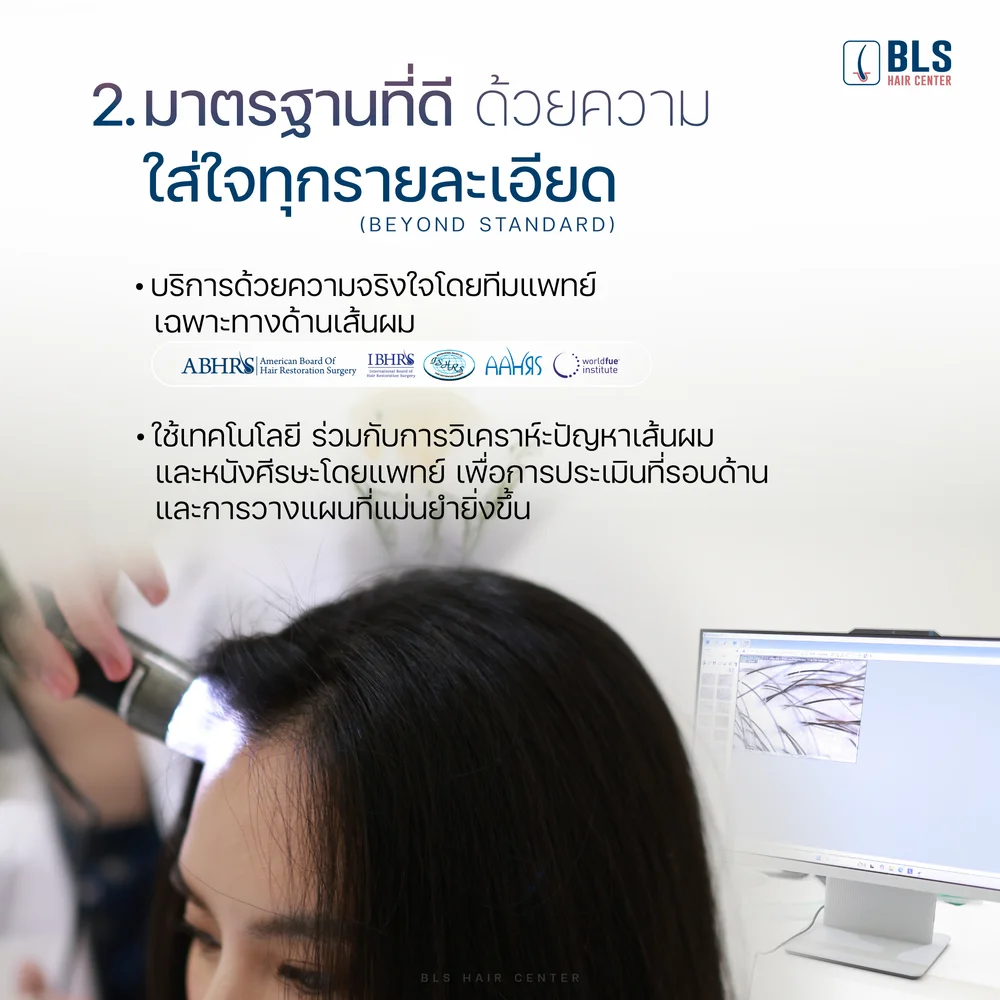 รีวิวคลินิกปลูกผมในกรุงเทพฯ ที่ดีที่สุด