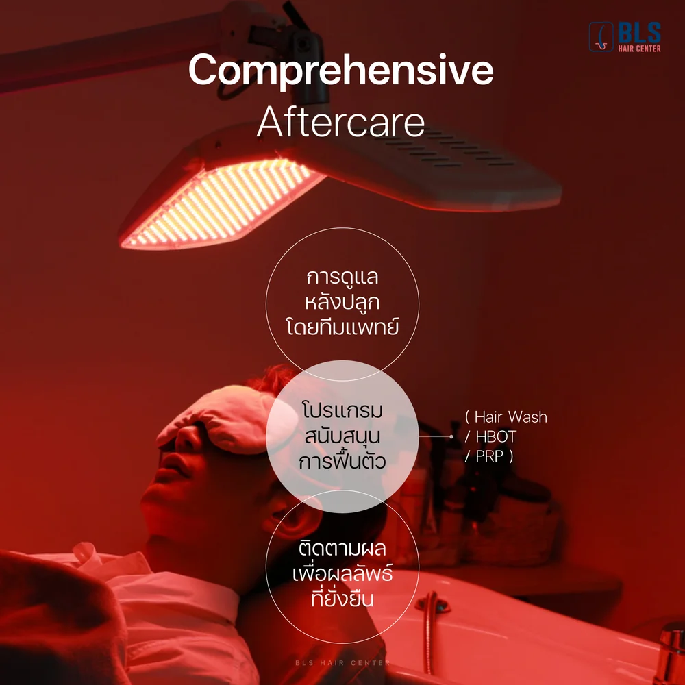 Comprehensive Aftercare at BLS Hair Center