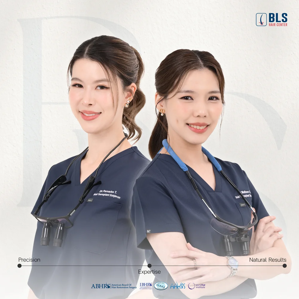 BLS ปลูกผม แนวไรผมเป็นธรรมชาติ