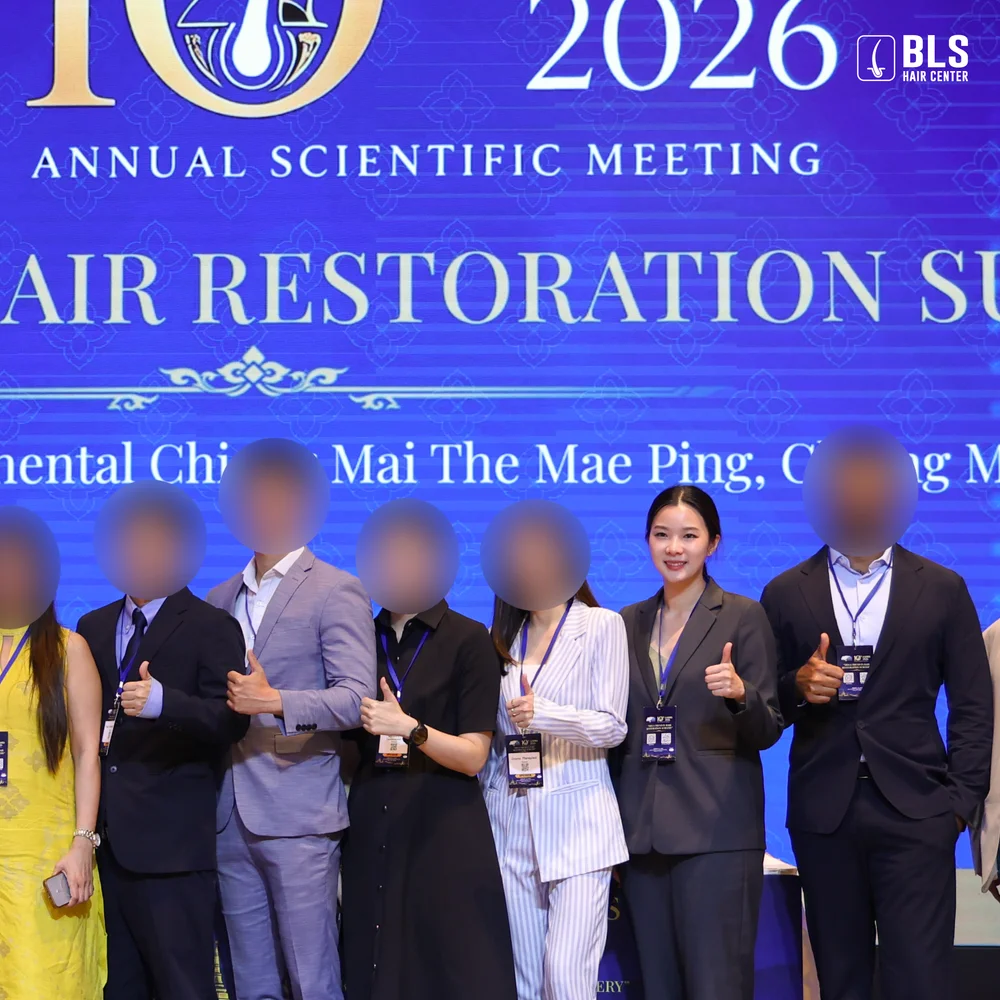 แพทย์ปลูกผม BLS Hair Center ร่วมงานประชุม AAHRS 2026