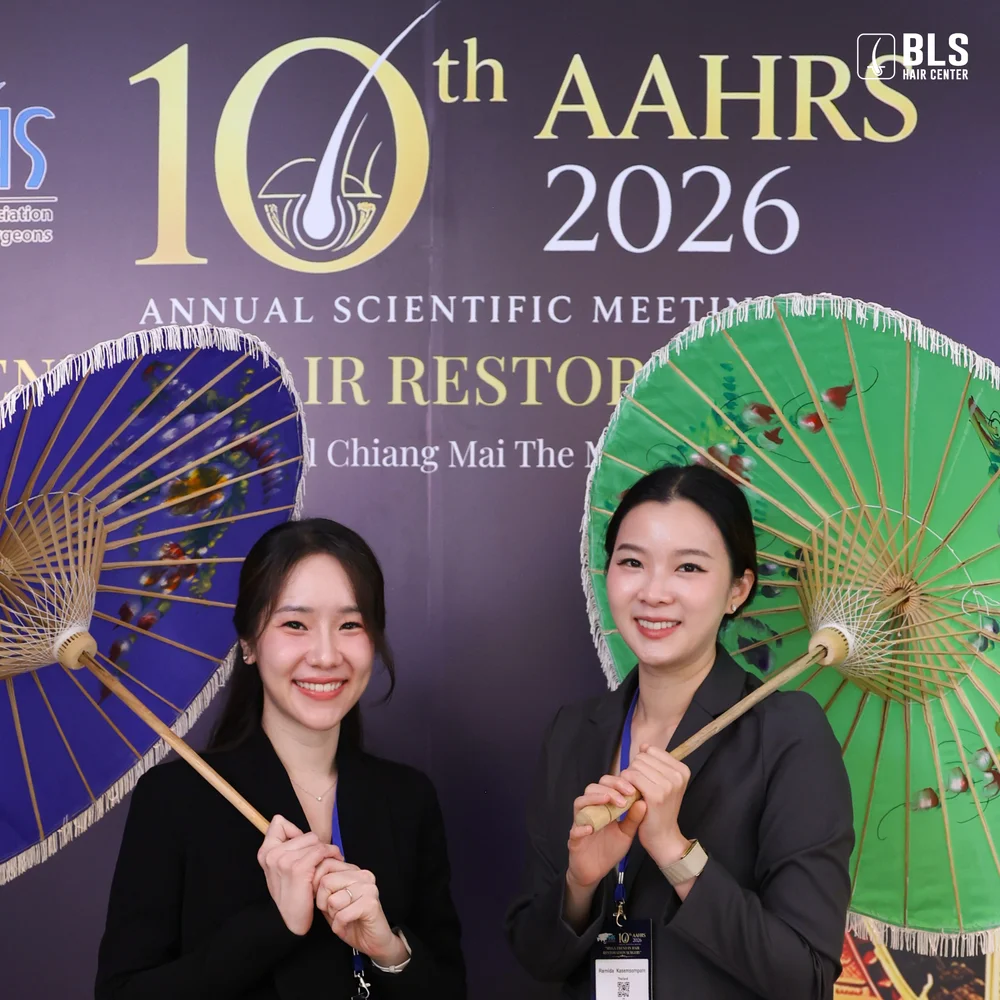 แพทย์ปลูกผม BLS Hair Center ร่วมงาน AAHRS ครั้งที่ 10